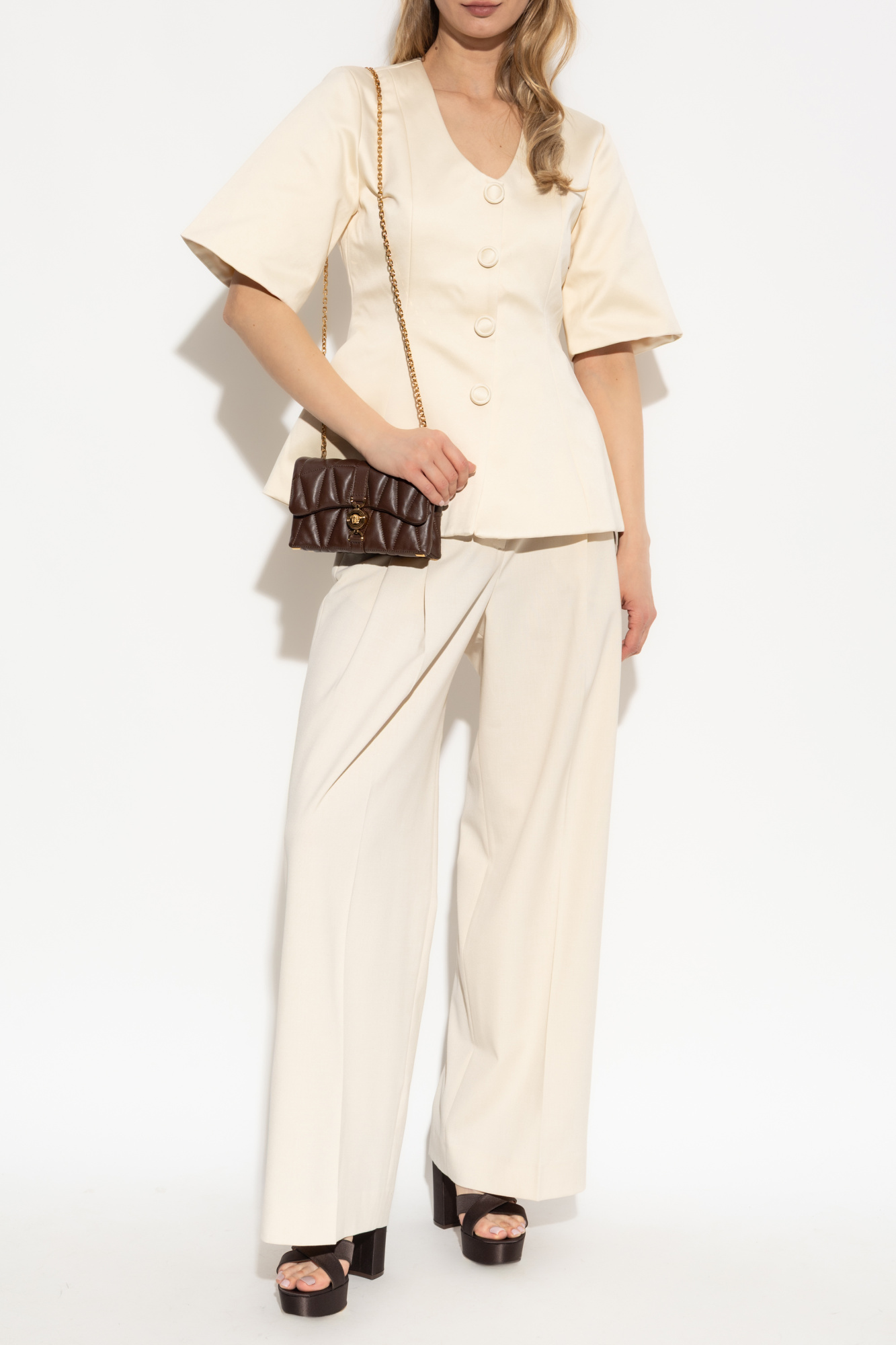 【関税込み】By Malene Birger ベージュ Cymbaria トラウザーズ Cream